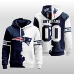 New England Patriots 2025 Victory Split Hoodie
