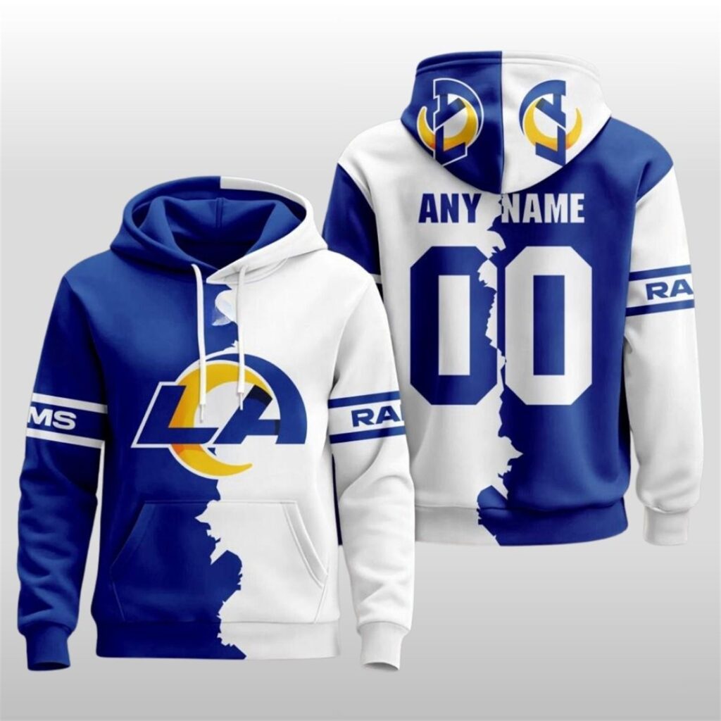 Los Angeles Rams 2025 Victory Split Hoodie