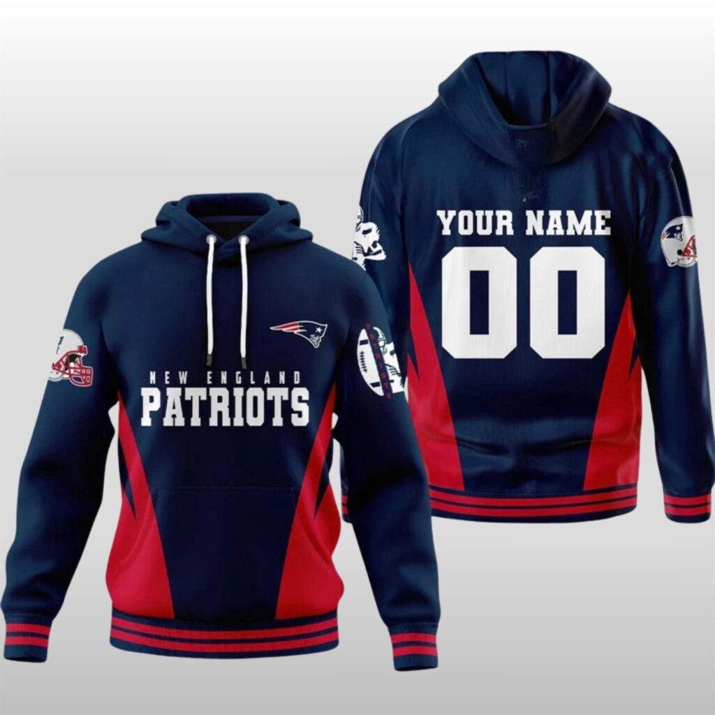 New England Patriots 2026 Custom Hoodie 2 New England Patriots 2026 Custom Hoodie