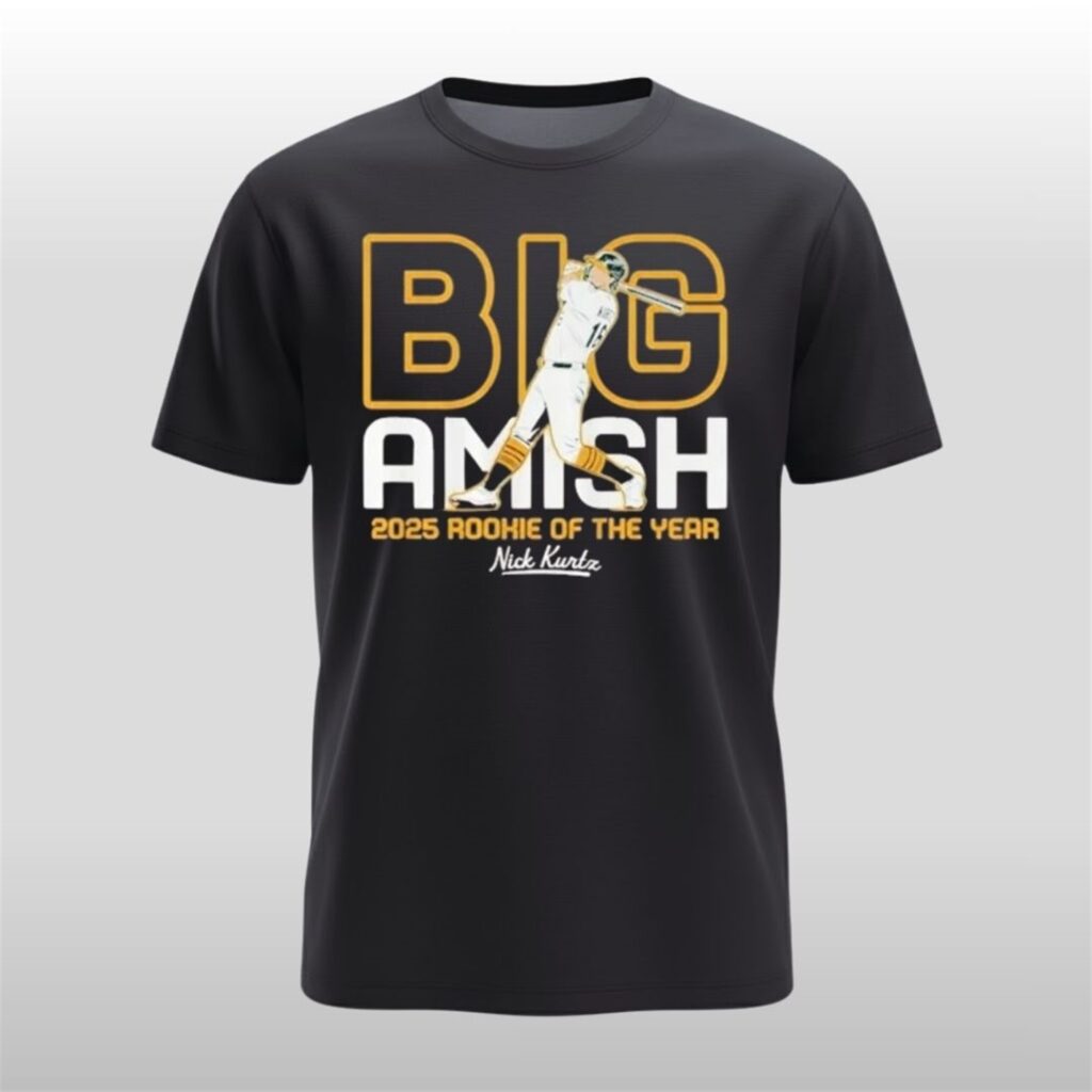Nick Kurtz Big Amish Rookie Of The Year 2025 Shirt