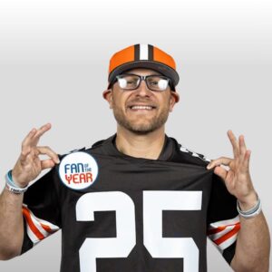 2025 Browns Fan Of The Year Jersey