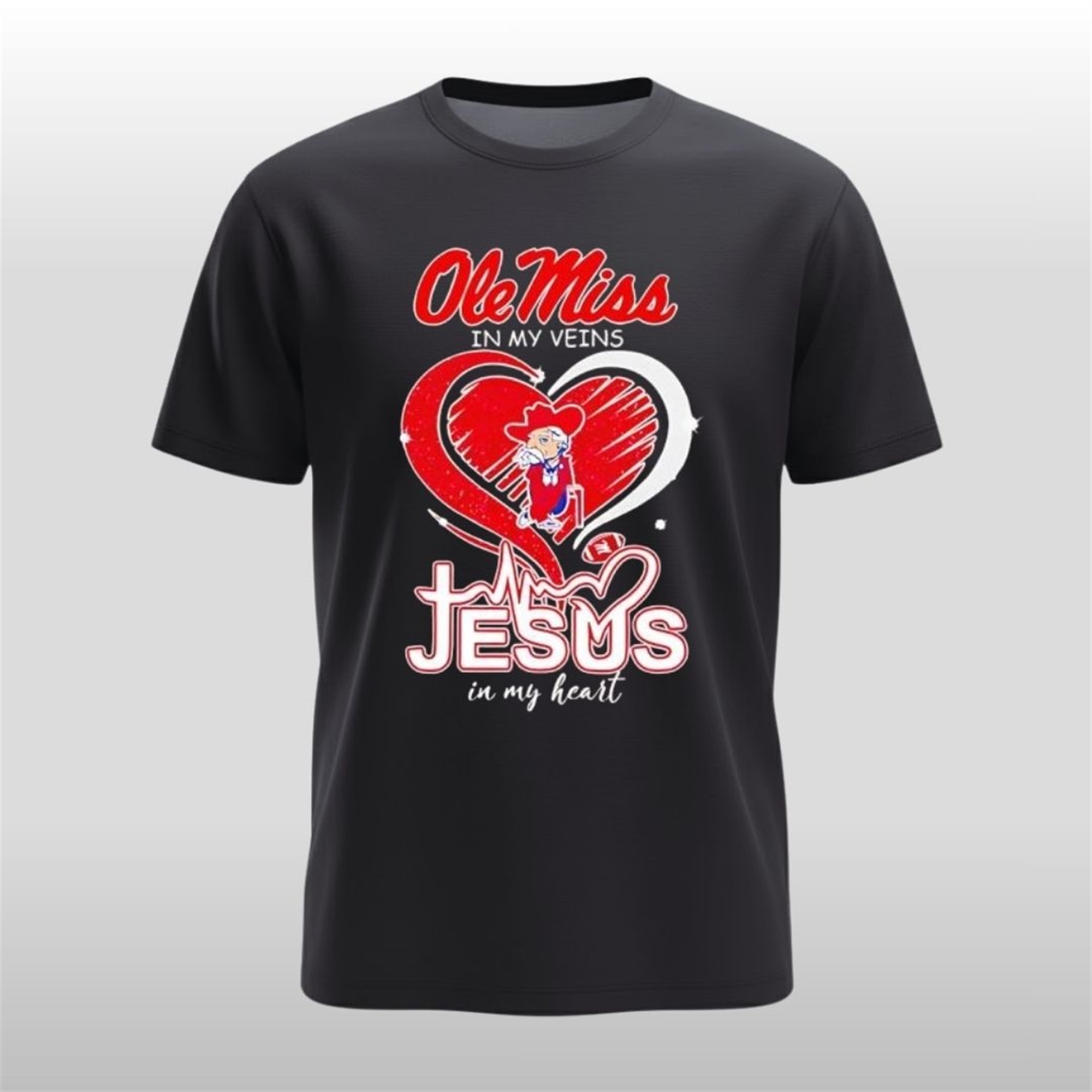 Ole-Miss-in-My-Veins-Jesus-Loves-Me-Shirt Ole Miss in My Veins Jesus Loves Me Shirt