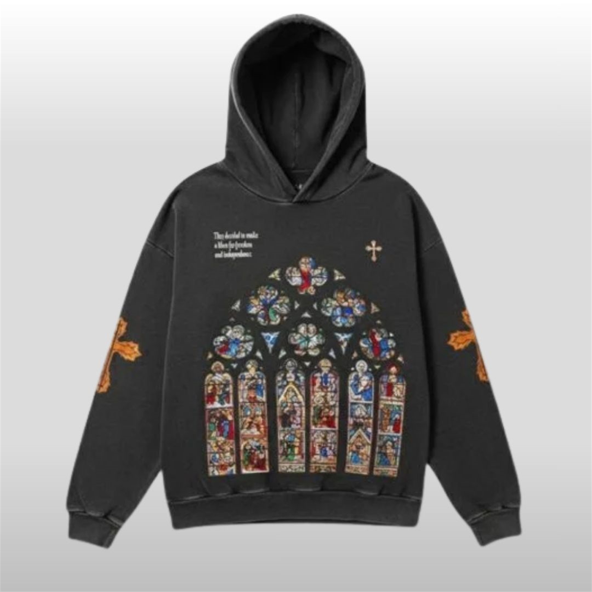 Panthers-Jimmy-Horn-Jr-Window-of-Faith-Hoodie Panthers Jimmy Horn Jr Window of Faith Hoodie