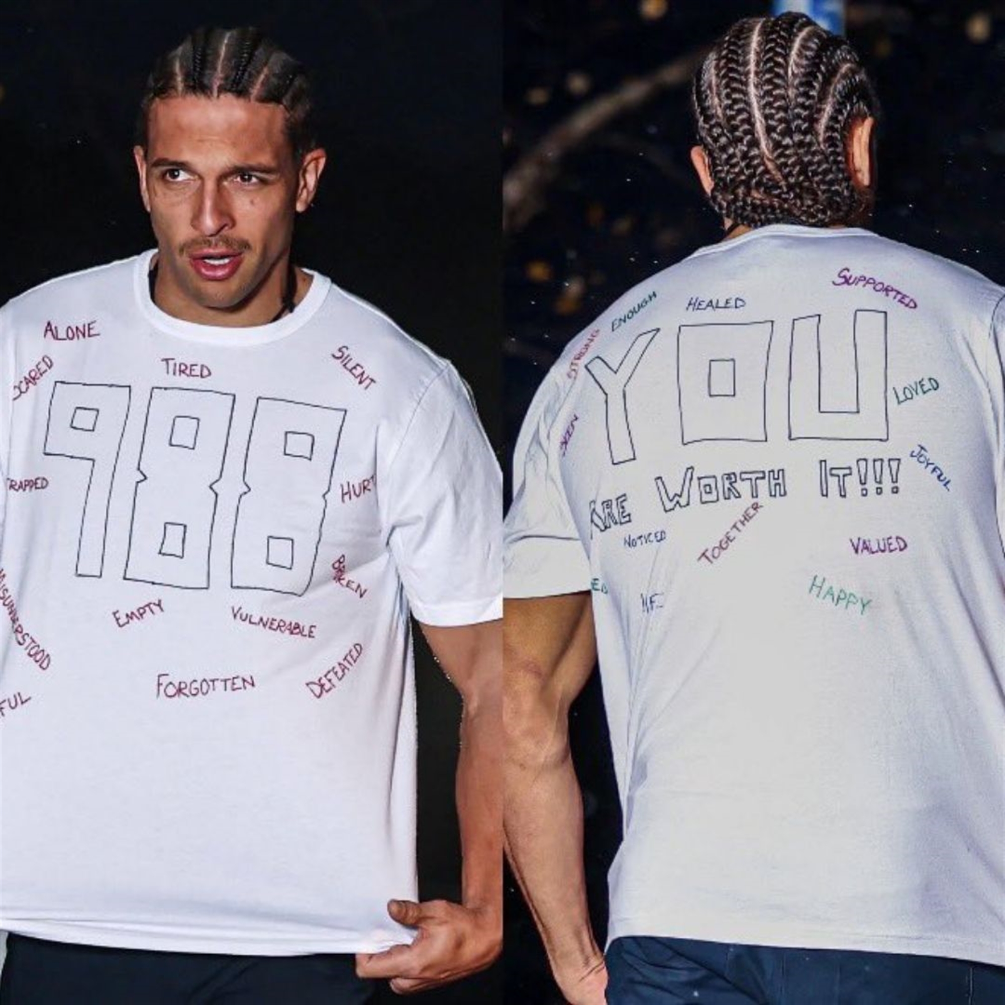 Patriots WR Mack Hollins 988 Shirt