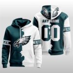 Philadelphia Eagles 2025 Victory Split Hoodie