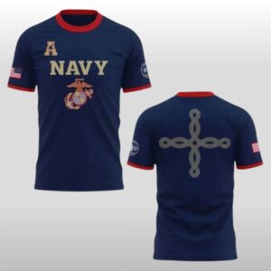 2025 Navy Midshipmen 250th US Marines Shirt