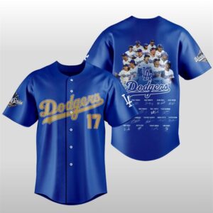 2025 LA Dodgers Win World Series Championship Jersey