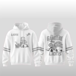 Detroit Lions Christmas Game Day 2025 Hoodie