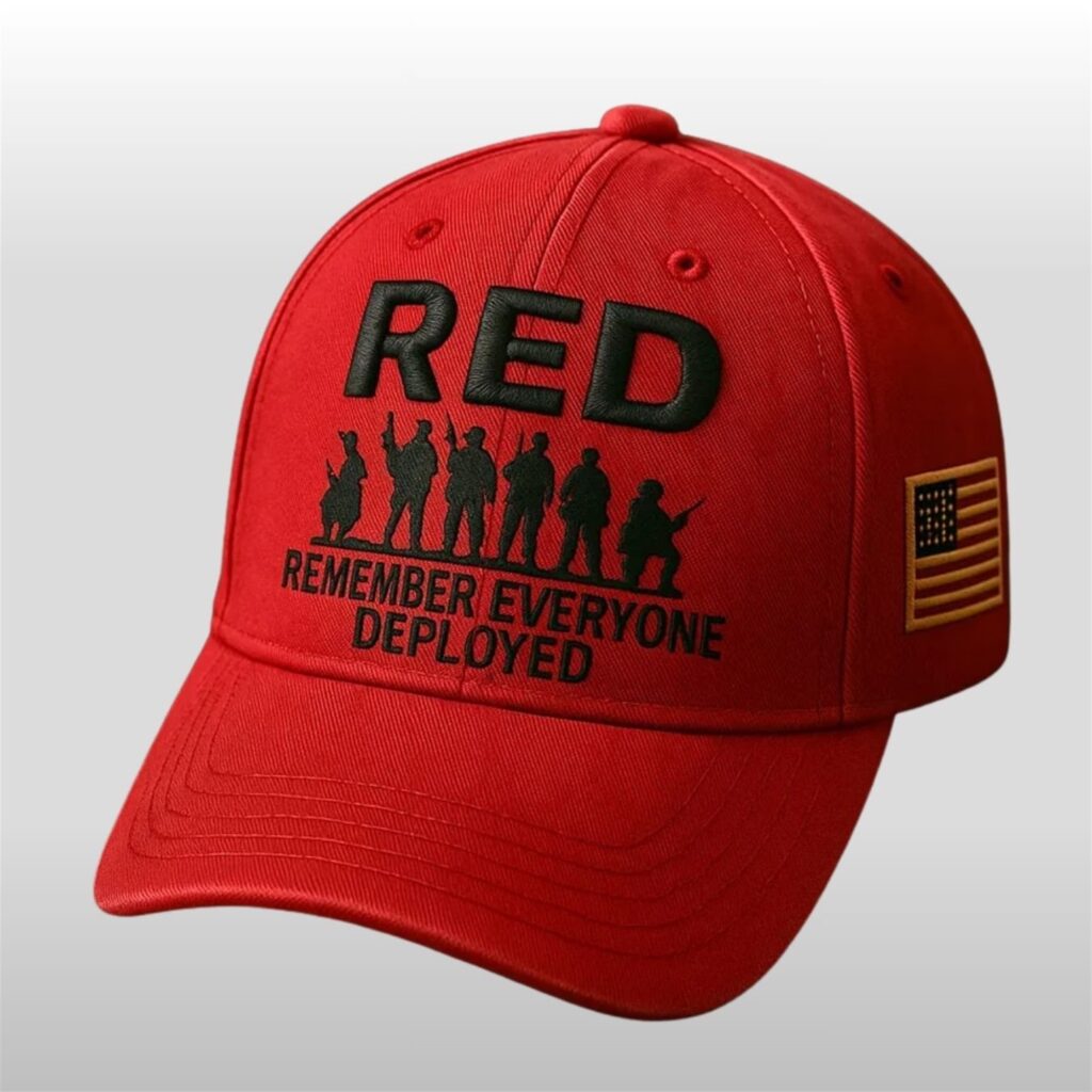 RED Remember Everyone Deeployed Hat 6 RED Remember Everyone Deeployed Hat