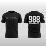Raiders Maxx Crosby Call All Audible 988 Suicide Hotline Shirt