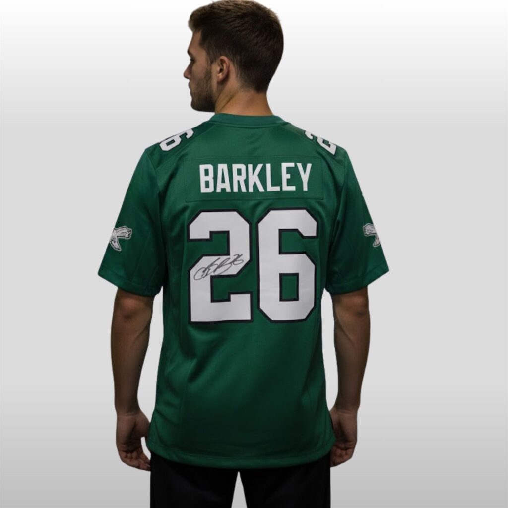 SIGNED Saquon Barkley Jersey 9 SIGNED Saquon Barkley jersey