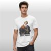 Saint Holding Pig Head Anti Trump Quiet Piggy Shirt