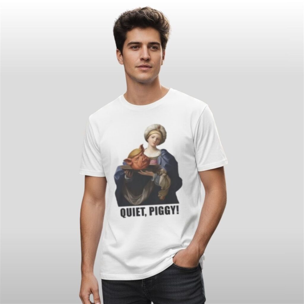 Saint Holding Pig Head Anti Trump Quiet Piggy Shirt 9 Saint Holding Pig Head Anti Trump Quiet Piggy Shirt
