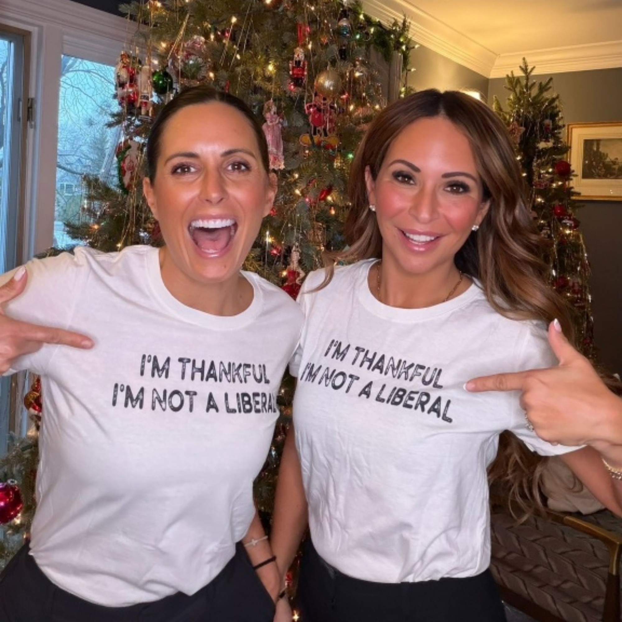 Scarlett Johnson I'm Thankful I'm Not A Liberal Shirt