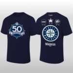 Seattle Mariners 50 Seasons Celebrate 1977-2026 Shirt