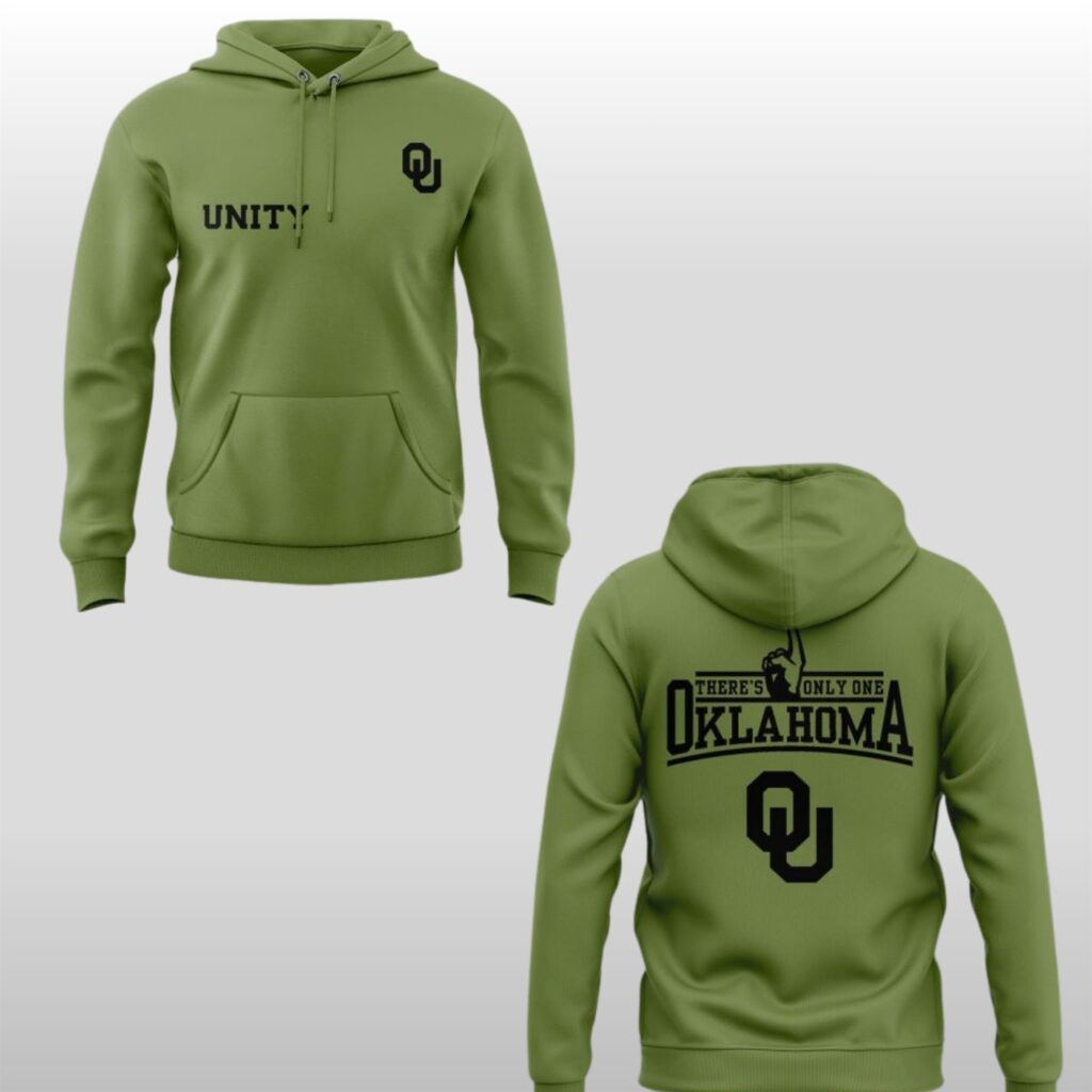 Sooners There’s Only One Oklahoma 2025 Hoodie