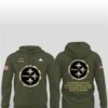 Steelers 2025 Salute to Service Camo Hoodie