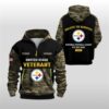 Steelers Salute To Service 2025 Quarter Zip Hoodie
