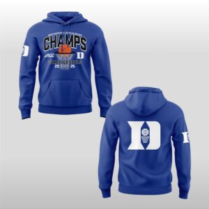 Duke Men’s Basketball Blue Devils Blue 2025 Champs Hoodie