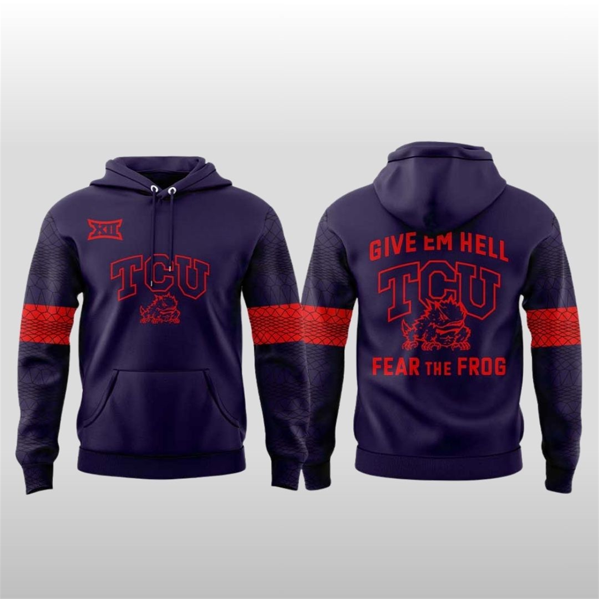TCU-Give-Em-Hell-Fear-The-Frog-Hoodie TCU Give Em Hell Fear The Frog Hoodie