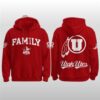 Utah Utes Family 2025 Let’s Go Utes Hoodie