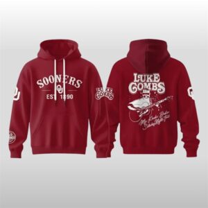 2025 Oklahoma Sooners x Luke Combs EST 1890 Hoodie
