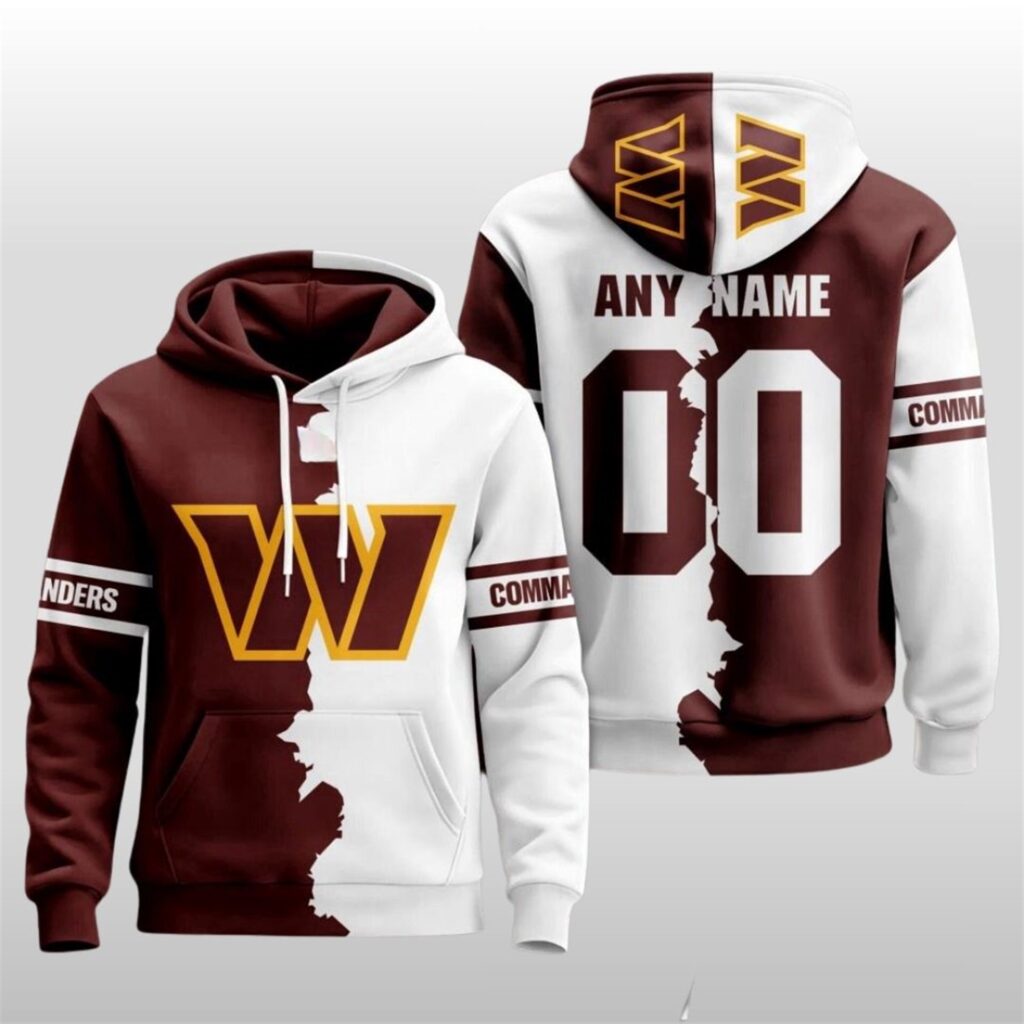 Washington Commanders 2025 Victory Split Hoodie