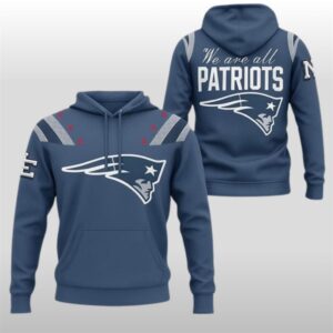 2025 We are all Patriots Rivalries Storm Blue Hoodie