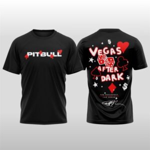 Pitbull I’m Back Party After Dark Tour 2025 Celebrate Shirt