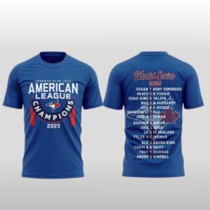 Blue Jays 2025 World Series Champions Team Name Shirt