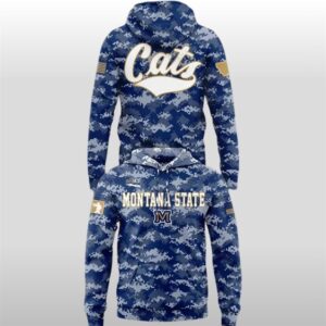 Montana State Football 2025 Military Appreciation Hoodie