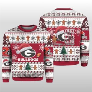 2025 Bulldogs They Not Like Us Ugly Christmas Sweater