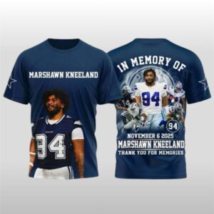 In Memory Of November 6 2025 Marshawn Kneeland Memories Shirt