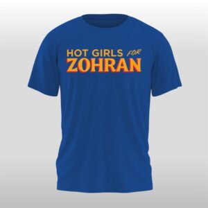 Bill De Blasio Hot Girl For Zohran Shirt