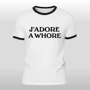 Russell Tovey J'adore A Whore Shirt