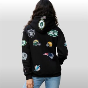 Football Multi Team Badge Hoodie