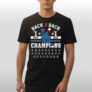 Dodgers B2B 2024-2025 National League Champions Shirt