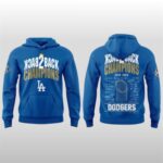 Dodgers 2025 Back 2 Back Champions Of World Series Hoodie