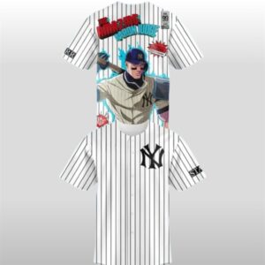 NY Yankees The Amazing Aaron Judge Back-to-Back MVP Baseball Jersey