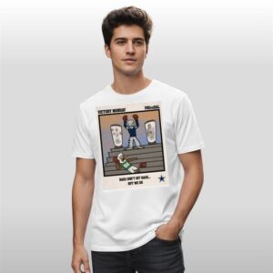 2025 Cowboys vs Eagles Victory Monday Bags Don’t Hit Back Shirt