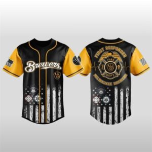 Milwaukee Brewers First Responders 2025 Jersey