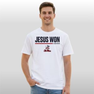 Jesus Won Ole Miss Football Shirt