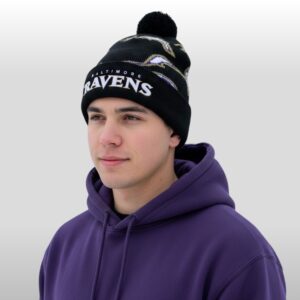 2025 Baltimore Ravens By GOLF Beanie Hat