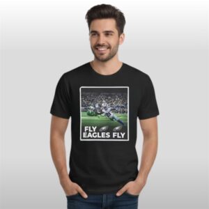 DeVonta Smith Touchdown Fly Eagles Fly Shirt