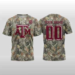 Texas A&M Aggies Camo Shirt