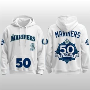 Seattle Mariners Celebrating 50 Seasons Weekend 2026 Hoodie