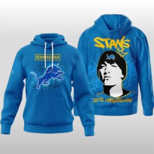Lions Eminem Stan 25th Anniversary 2025 Hoodie