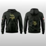 Vikings 2025 Salute To Service Hoodie