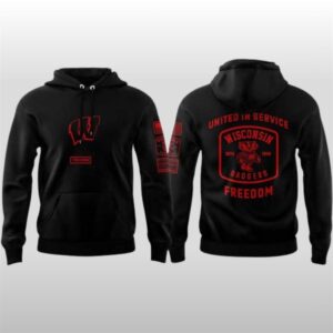 Wisconsin Freedom United In Service 2025 Hoodie