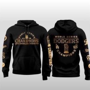 2025 World Series Dodgers Win Championships Hoodie